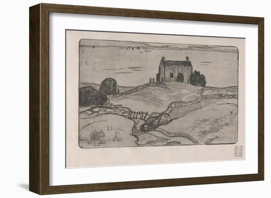 La Maison Du Pendu (The House of the Hanged Man) 1893-Armand Seguin-Framed Giclee Print