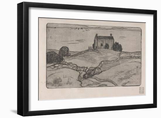 La Maison Du Pendu (The House of the Hanged Man) 1893-Armand Seguin-Framed Giclee Print