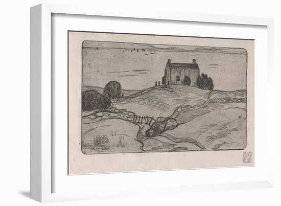 La Maison Du Pendu (The House of the Hanged Man) 1893-Armand Seguin-Framed Giclee Print