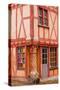 La Maison Du Pilier Rouge in Le Mans, Sarthe, Pays De La Loire, France, Europe-Julian Elliott-Stretched Canvas