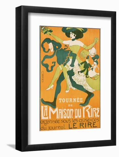 La Maison Du Rire Poster-null-Framed Premium Photographic Print