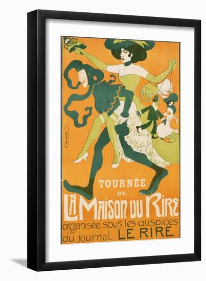 La Maison Du Rire Poster-null-Framed Photographic Print