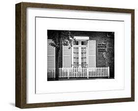 La Maison Française of New York University (Nyu), Greenwich Village, Manhattan, NYC, White Frame-Philippe Hugonnard-Framed Art Print