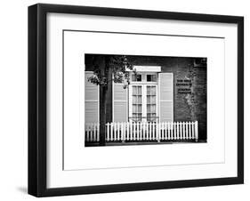 La Maison Française of New York University (Nyu), Greenwich Village, Manhattan, NYC, White Frame-Philippe Hugonnard-Framed Art Print