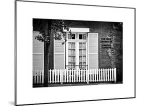 La Maison Française of New York University (Nyu), Greenwich Village, Manhattan, NYC, White Frame-Philippe Hugonnard-Mounted Art Print