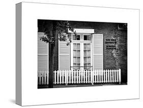 La Maison Française of New York University (Nyu), Greenwich Village, Manhattan, NYC, White Frame-Philippe Hugonnard-Stretched Canvas