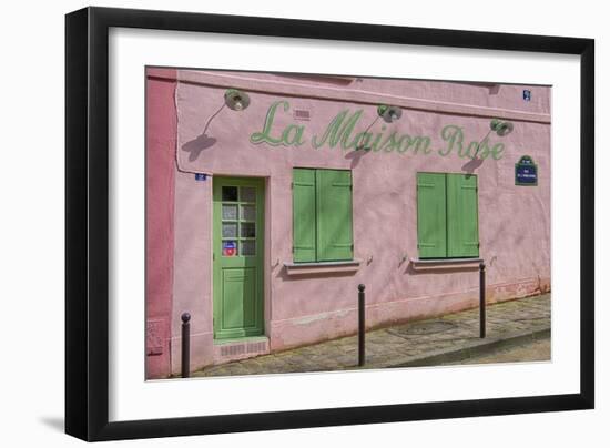 La Maison Rose-Cora Niele-Framed Giclee Print