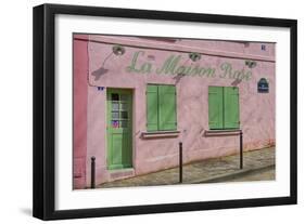 La Maison Rose-Cora Niele-Framed Giclee Print