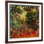 La maison vu du jardin aux roses,1922-1924 Canvas 89 x 92 cm Inv. 5108.-Claude Monet-Framed Giclee Print