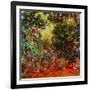 La maison vu du jardin aux roses,1922-1924 Canvas 89 x 92 cm Inv. 5108.-Claude Monet-Framed Giclee Print