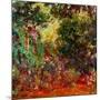 La maison vu du jardin aux roses,1922-1924 Canvas 89 x 92 cm Inv. 5108.-Claude Monet-Mounted Giclee Print