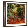 La maison vu du jardin aux roses,1922-1924 Canvas 89 x 92 cm Inv. 5108.-Claude Monet-Framed Giclee Print