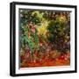 La maison vu du jardin aux roses,1922-1924 Canvas 89 x 92 cm Inv. 5108.-Claude Monet-Framed Giclee Print