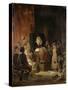 La Maîtresse d'école-Nicolas Toussaint Charlet-Stretched Canvas