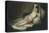 La Maja Desnuda, the Nude Maja, 1797-1800-Francisco de Goya-Stretched Canvas