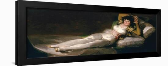 La Maja Vestida, the Clothed Maja, 1800-08-Francisco de Goya-Framed Giclee Print