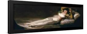 La Maja Vestida, the Clothed Maja, 1800-08-Francisco de Goya-Framed Giclee Print