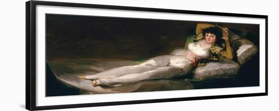 La Maja Vestida, the Clothed Maja, 1800-08-Francisco de Goya-Framed Giclee Print