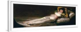 La Maja Vestida, the Clothed Maja, 1800-08-Francisco de Goya-Framed Giclee Print