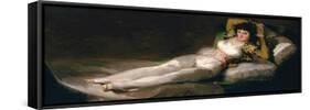 La Maja Vestida, the Clothed Maja, 1800-08-Francisco de Goya-Framed Stretched Canvas