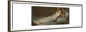 'La Maja Vestida', (The Clothed Maja), 1800-1808, (c1934)-Francisco Goya-Framed Premium Giclee Print