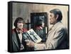 La Malediction THE OMEN by Richard Donner with David warner and Gregory Peck, 1976 (photo)-null-Framed Stretched Canvas