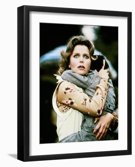 La Malediction THE OMEN by Richard Donner with Lee Remick, 1976 (photo)-null-Framed Photo