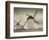 La Mancha Windmills, Campo De Criptana, Castile-La Mancha Region, Spain-Walter Bibikow-Framed Photographic Print