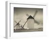 La Mancha Windmills, Campo De Criptana, Castile-La Mancha Region, Spain-Walter Bibikow-Framed Photographic Print