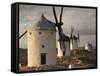 La Mancha Windmills, Consuegra, Castile-La Mancha Region, Spain-Walter Bibikow-Framed Stretched Canvas