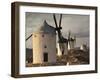 La Mancha Windmills, Consuegra, Castile-La Mancha Region, Spain-Walter Bibikow-Framed Photographic Print