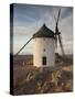 La Mancha Windmills, Consuegra, Castile-La Mancha Region, Spain-Walter Bibikow-Stretched Canvas