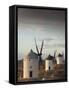 La Mancha Windmills, Consuegra, Castile-La Mancha Region, Spain-Walter Bibikow-Framed Stretched Canvas