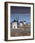 La Mancha Windmills, Consuegra, Castile-La Mancha Region, Spain-Walter Bibikow-Framed Photographic Print