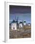 La Mancha Windmills, Consuegra, Castile-La Mancha Region, Spain-Walter Bibikow-Framed Photographic Print