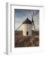 La Mancha Windmills, Consuegra, Castile-La Mancha Region, Spain-Walter Bibikow-Framed Photographic Print