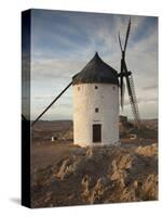 La Mancha Windmills, Consuegra, Castile-La Mancha Region, Spain-Walter Bibikow-Stretched Canvas