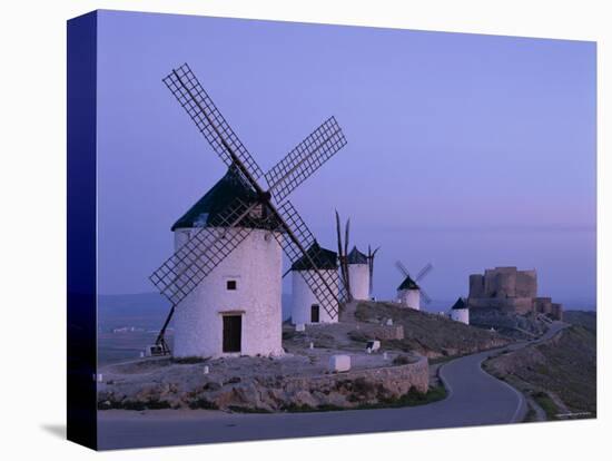 La Mancha, Windmills, Consuegra, Castilla-La Mancha, Spain-Steve Vidler-Stretched Canvas