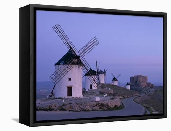 La Mancha, Windmills, Consuegra, Castilla-La Mancha, Spain-Steve Vidler-Framed Stretched Canvas