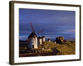 La Mancha, Windmills, Consuegra, Castilla-La Mancha, Spain-Steve Vidler-Framed Photographic Print