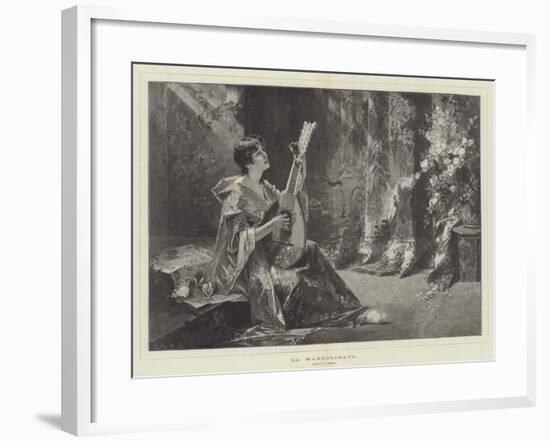 La Mandolinata-Conrad Kiesel-Framed Giclee Print