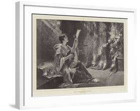 La Mandolinata-Conrad Kiesel-Framed Giclee Print