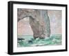 La Manneporte a Etretat, C.1883-85-Claude Monet-Framed Giclee Print