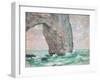 La Manneporte a Etretat, C.1883-85-Claude Monet-Framed Giclee Print