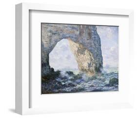 La Manneporte (Etretat), 1883-Claude Monet-Framed Art Print