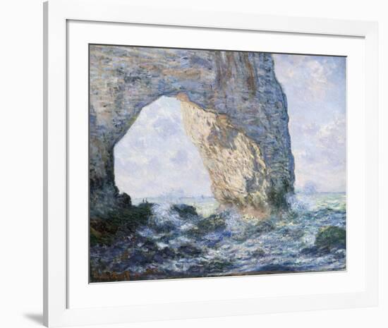 La Manneporte (Etretat), 1883-Claude Monet-Framed Art Print