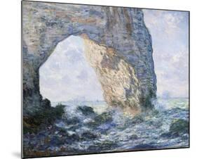 La Manneporte (Etretat), 1883-Claude Monet-Mounted Art Print