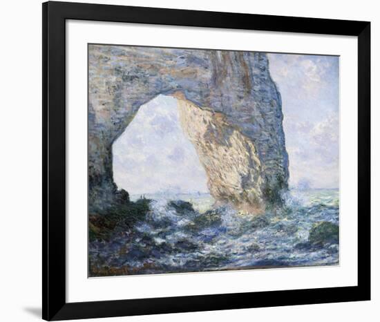 La Manneporte (Etretat), 1883-Claude Monet-Framed Art Print