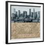 LA Map I-The Vintage Collection-Framed Giclee Print