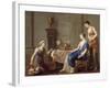 La Marchande d'Amours-Joseph Marie Vien-Framed Giclee Print